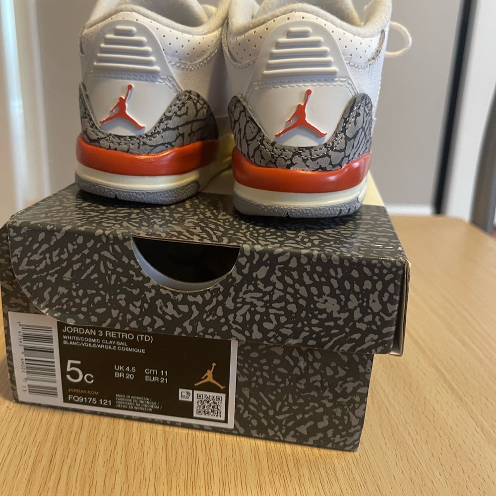 Jordan Retro 3 ( TD ) - Picture 3 of 8